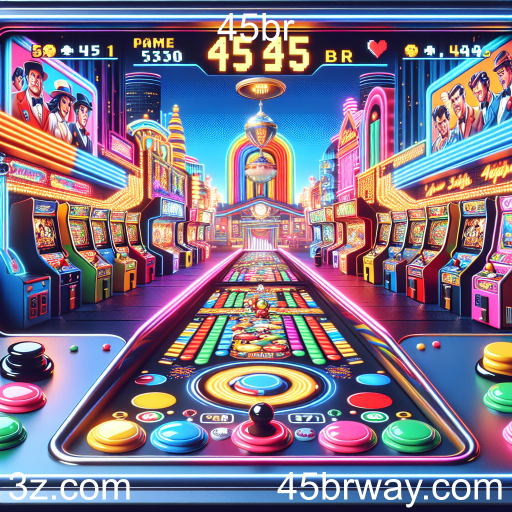 Reviva a Nostalgia com os Jogos de Arcade no 45br